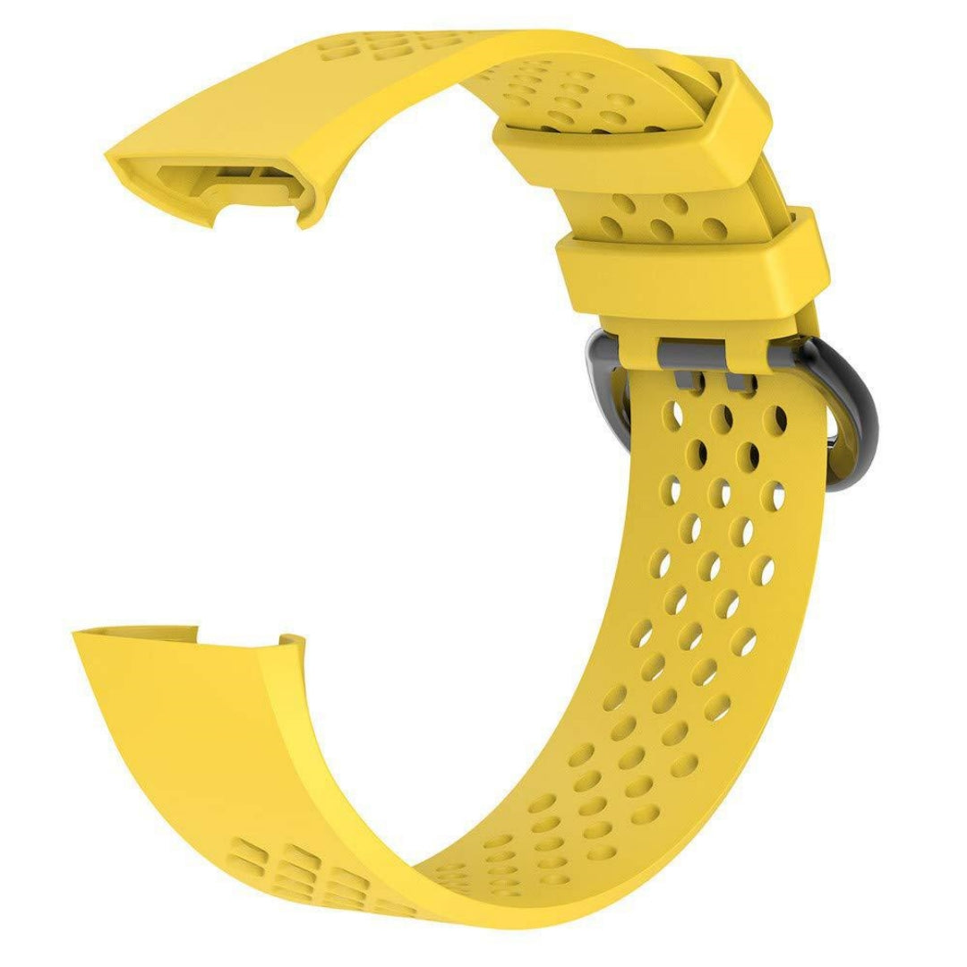 Sporty Silicone Wristwatch Strap