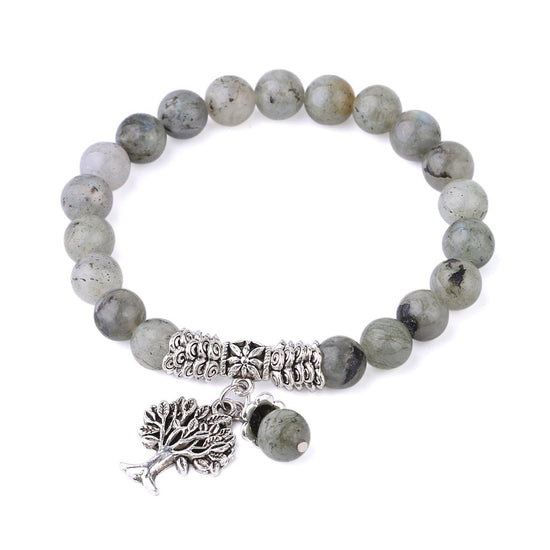Elastic bead bracelet